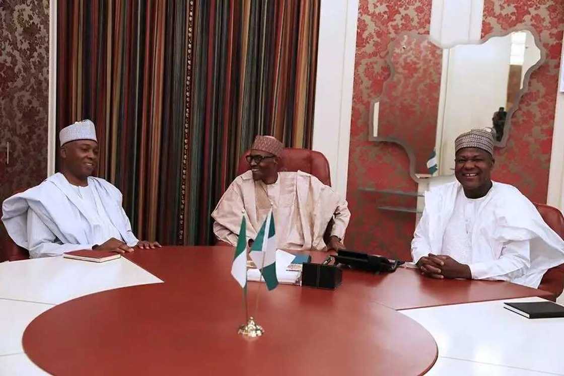 President Buhari is doing well - Saraki President Buhari is doing well - Saraki
