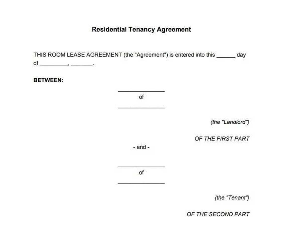 How to write tenancy agreement in Nigeria?