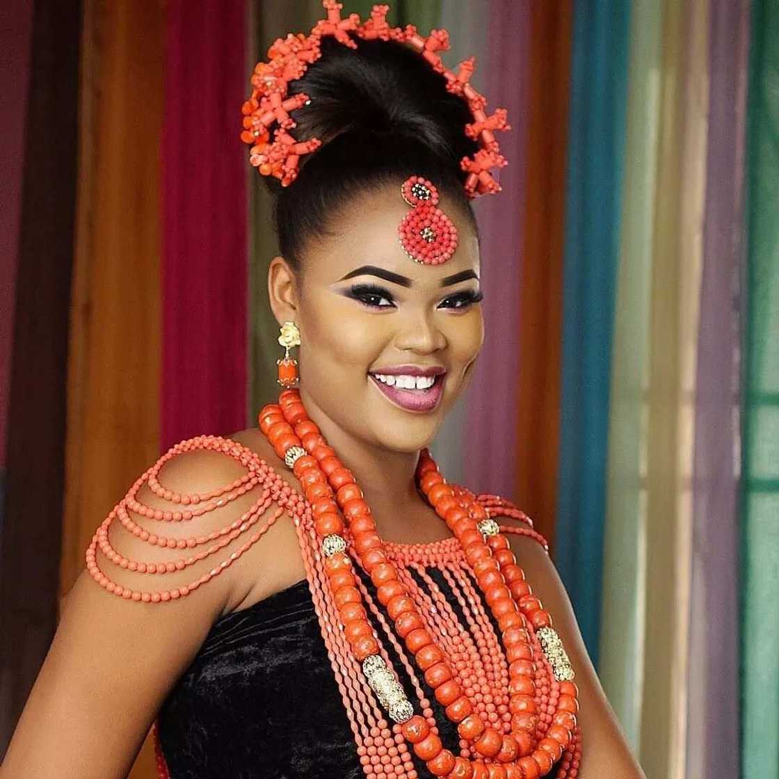 Beaded design for hair Beaded design for hair