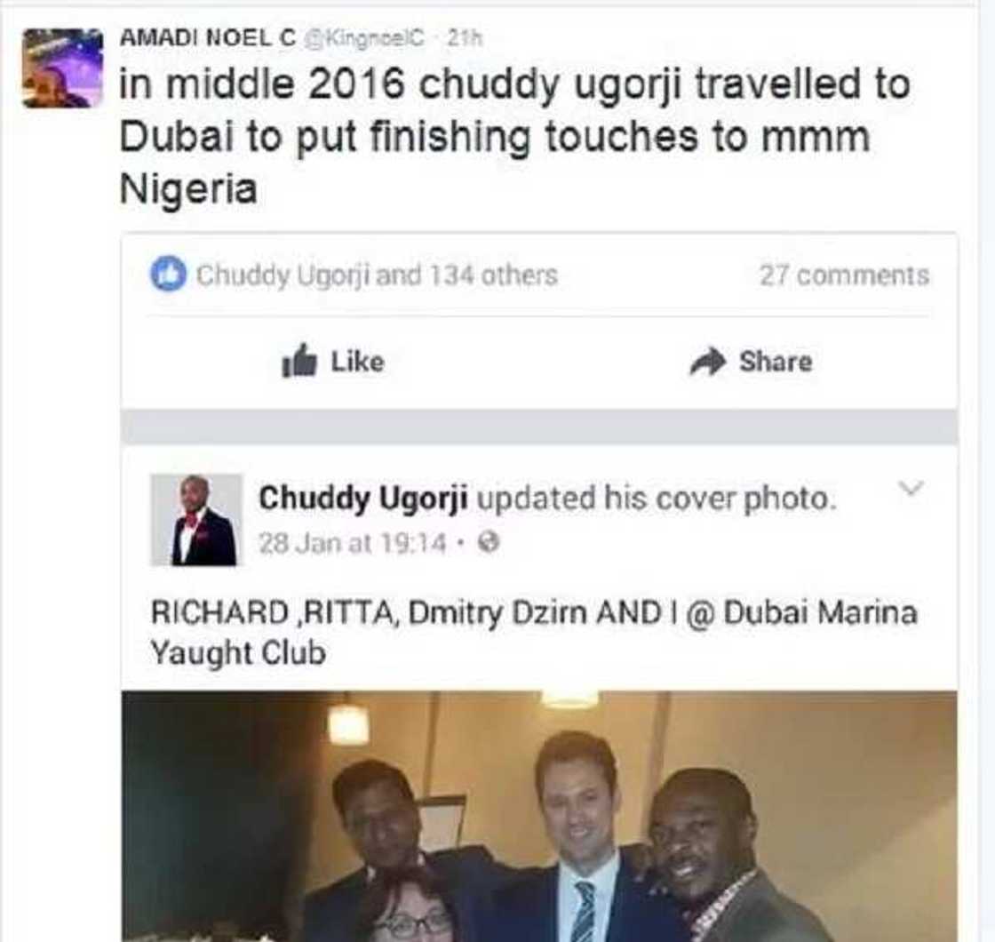 Exposed: How MMM Number 1 Guider Chuddy Anayo Single Handedly Wrecked MMM He Collected Over ₦1Billion Within 1year (Proof) Exposed: How MMM Number 1 Guider Chuddy Anayo Single Handedly Wrecked MMM He Collected Over ₦1Billion Within 1year (Proof)