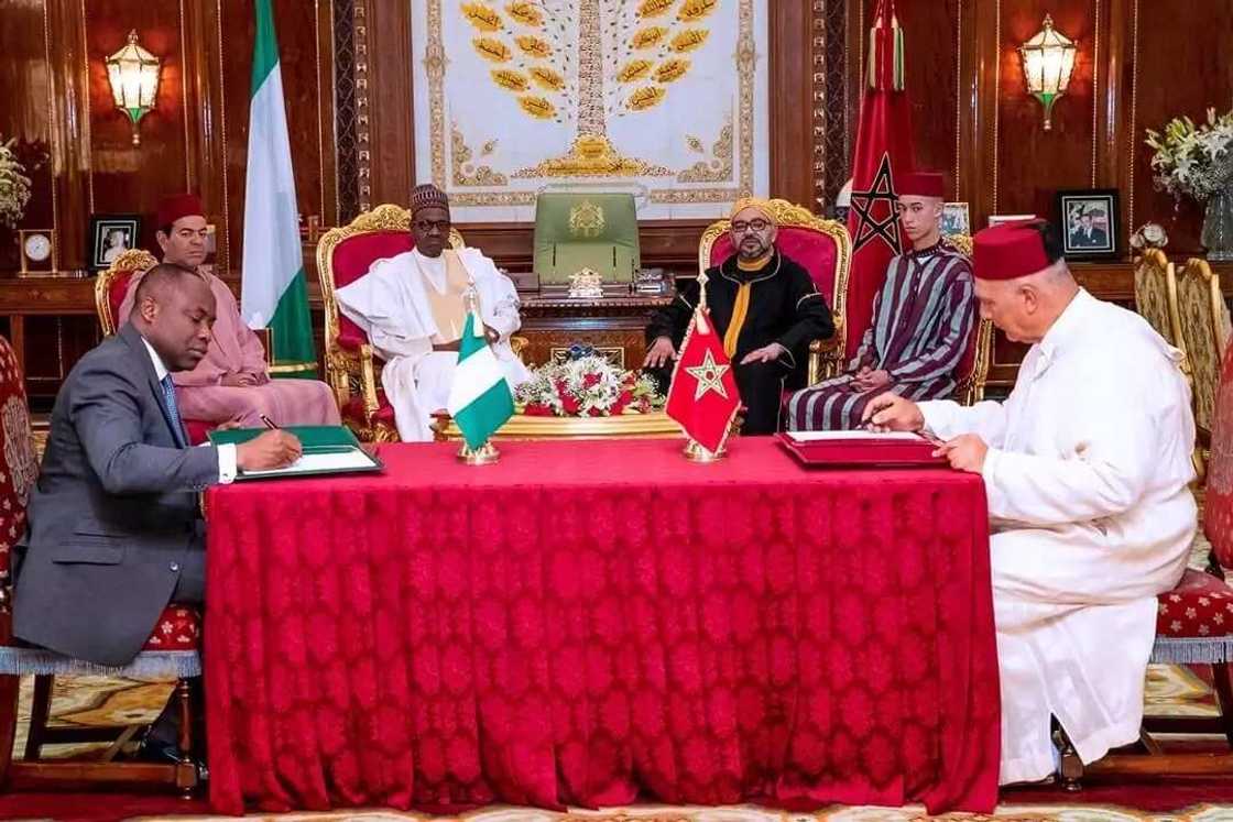 Yanzu-yanzu: An yi yarjejeniyar gina layin dogon bututun mai daga Najeriya zuwa kasar Maroko Yanzu-yanzu: An yi yarjejeniyar gina layin dogon bututun mai daga Najeriya zuwa kasar Maroko