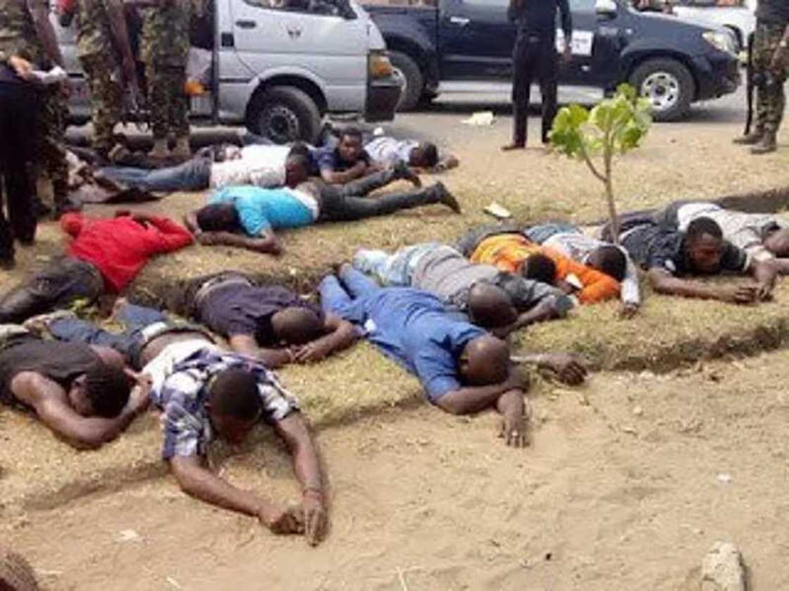 Thugs cut off INEC staff's hand, kidnap another in Rivers rerun election Thugs cut off INEC staff's hand, kidnap another in Rivers rerun election