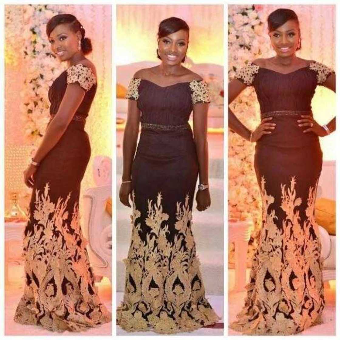 Ghanaian lace dress Ghanaian lace dress