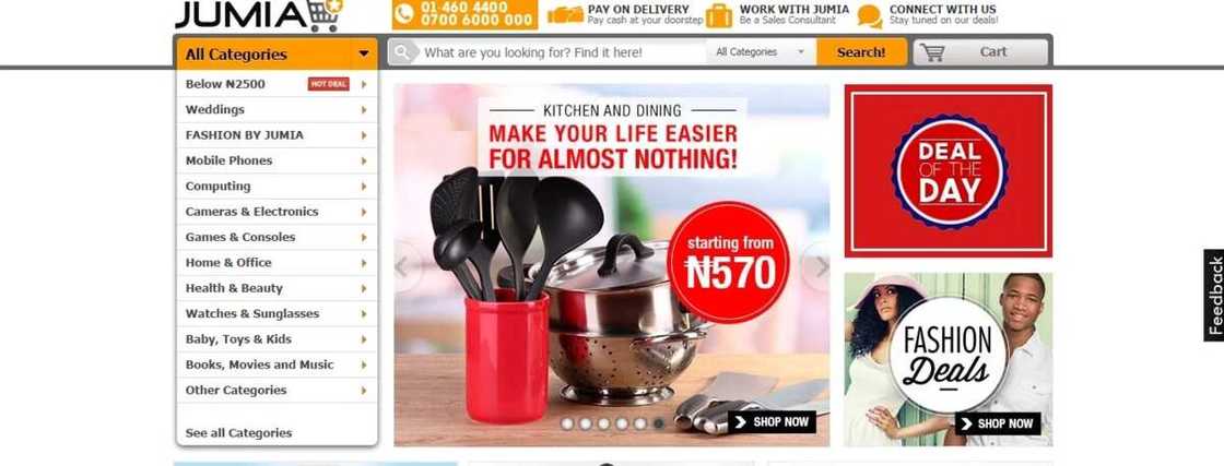 Top list of online shopping sites in Nigeria Top list of online shopping sites in Nigeria