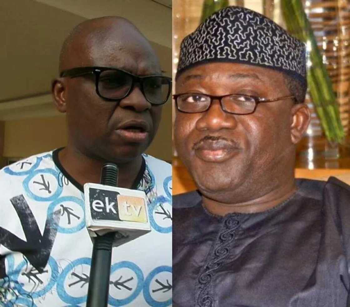 Governor Fayose of Ekiti state has set up a judicial committee to probe the administration of Dr John Kayode Fayemi over financial irregularities Governor Fayose of Ekiti state has set up a judicial committee to probe the administration of Dr John Kayode Fayemi over financial irregularities