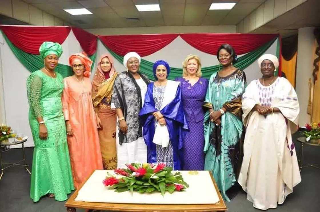 Uwargidan shugaban kasa Aisha Buhari ta halarci gagarumin taro a kasar Burkina Faso (hotuna)