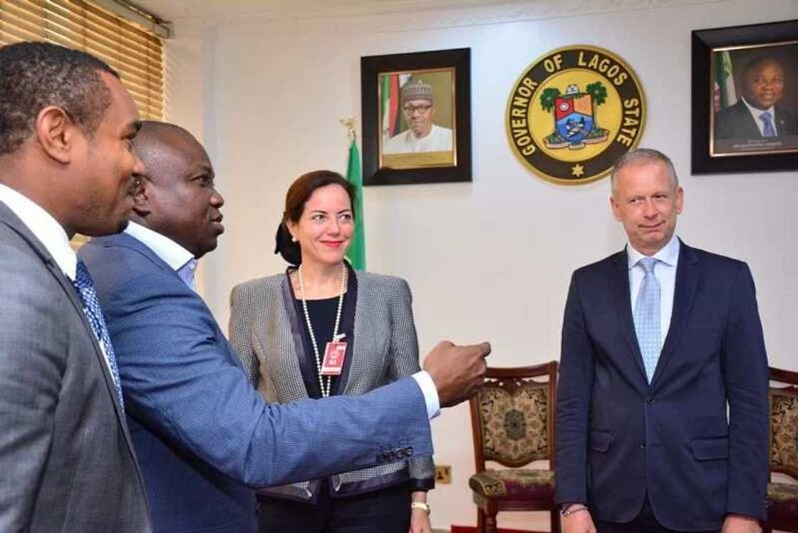 Ambode gives out land to German firm planning 25,000 jobs Ambode gives out land to German firm planning 25,000 jobs