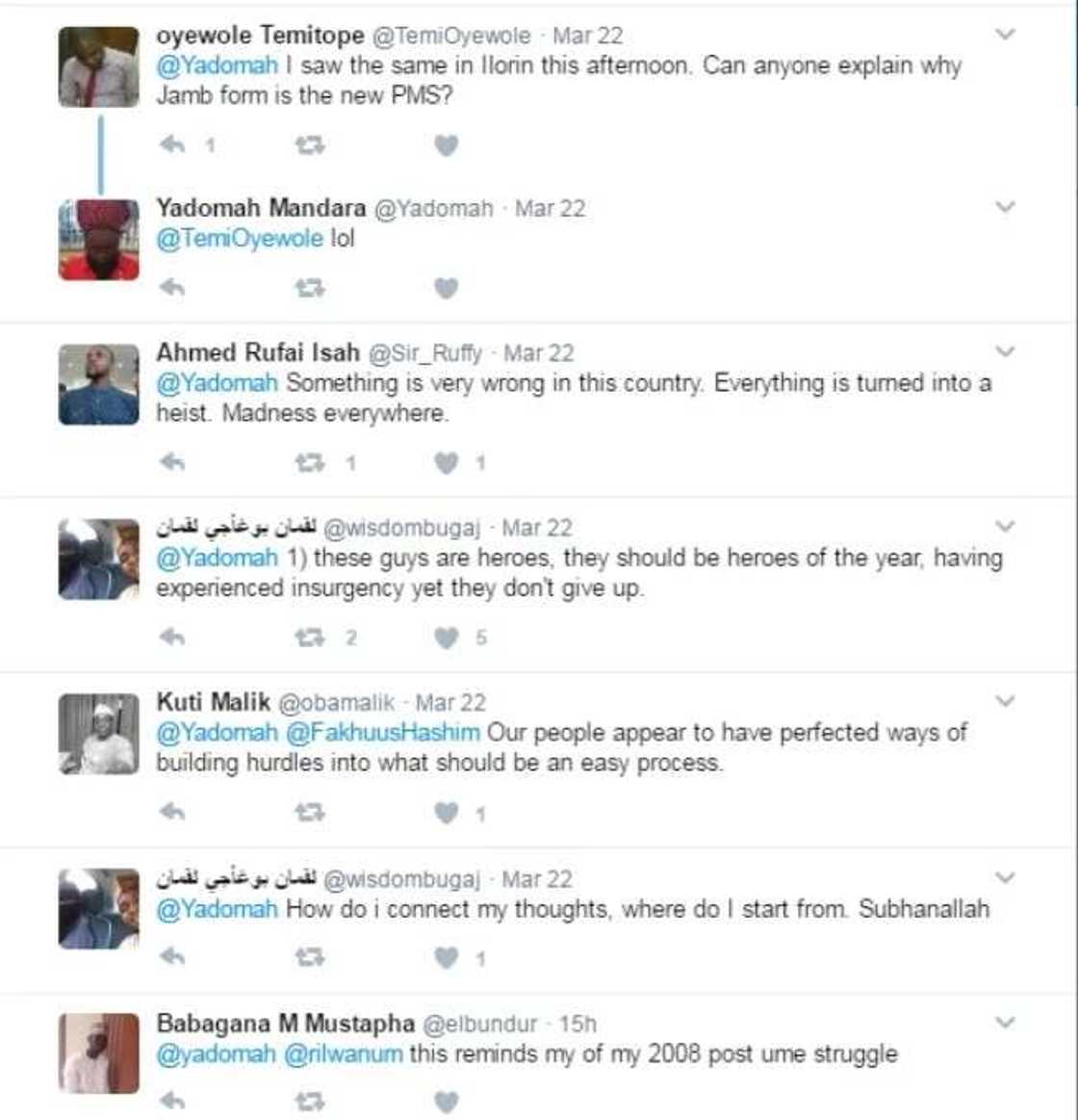 Borno students get flogged as they struggle to buy Jamb forms (Video) Borno students get flogged as they struggle to buy Jamb forms (Video)