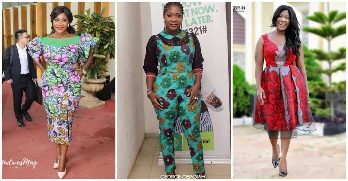 Mercy Johnson in gorgeous ankara style