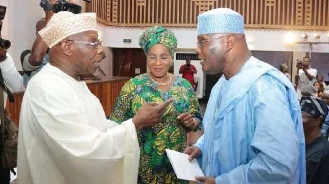 Asin da Asin: Atiku Abubakar da Olusegun Obasanjo sun dunkule a jihar Legas