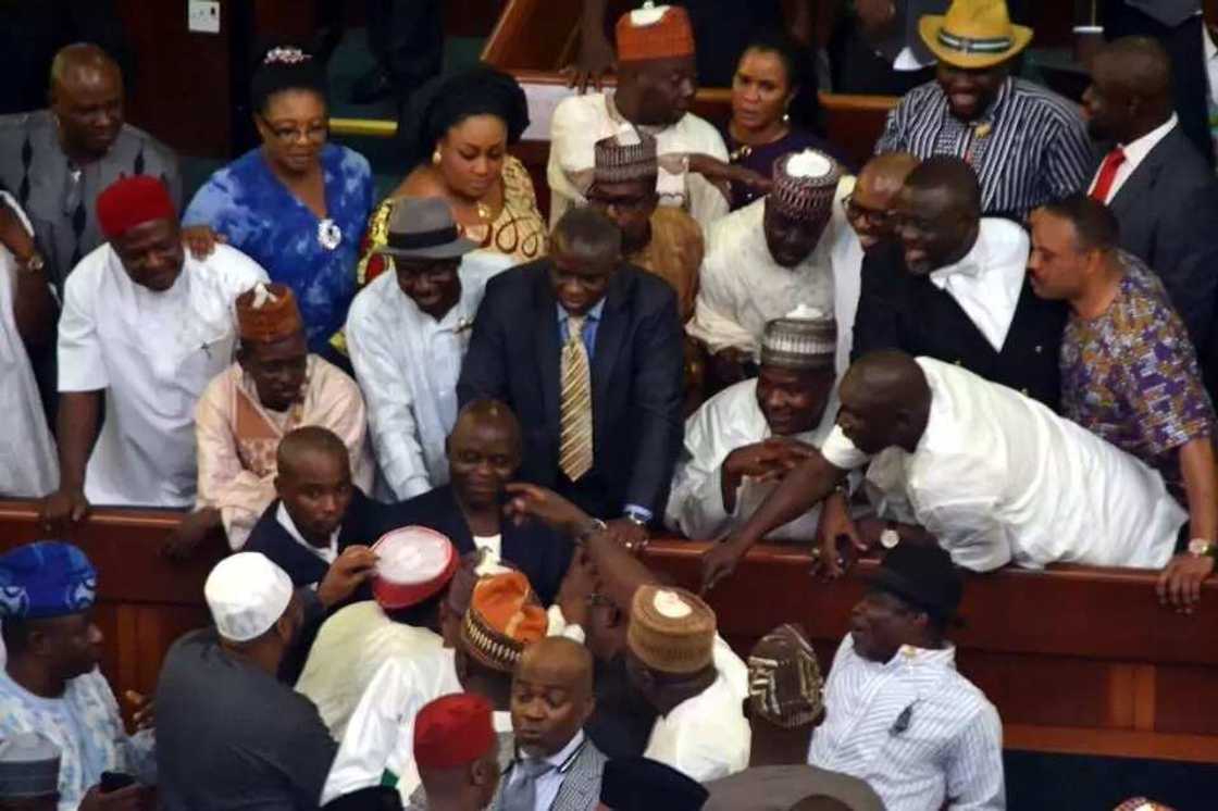 Brawl In House Of Reps (PHOTOS, VIDEO) Brawl In House Of Reps (PHOTOS, VIDEO)