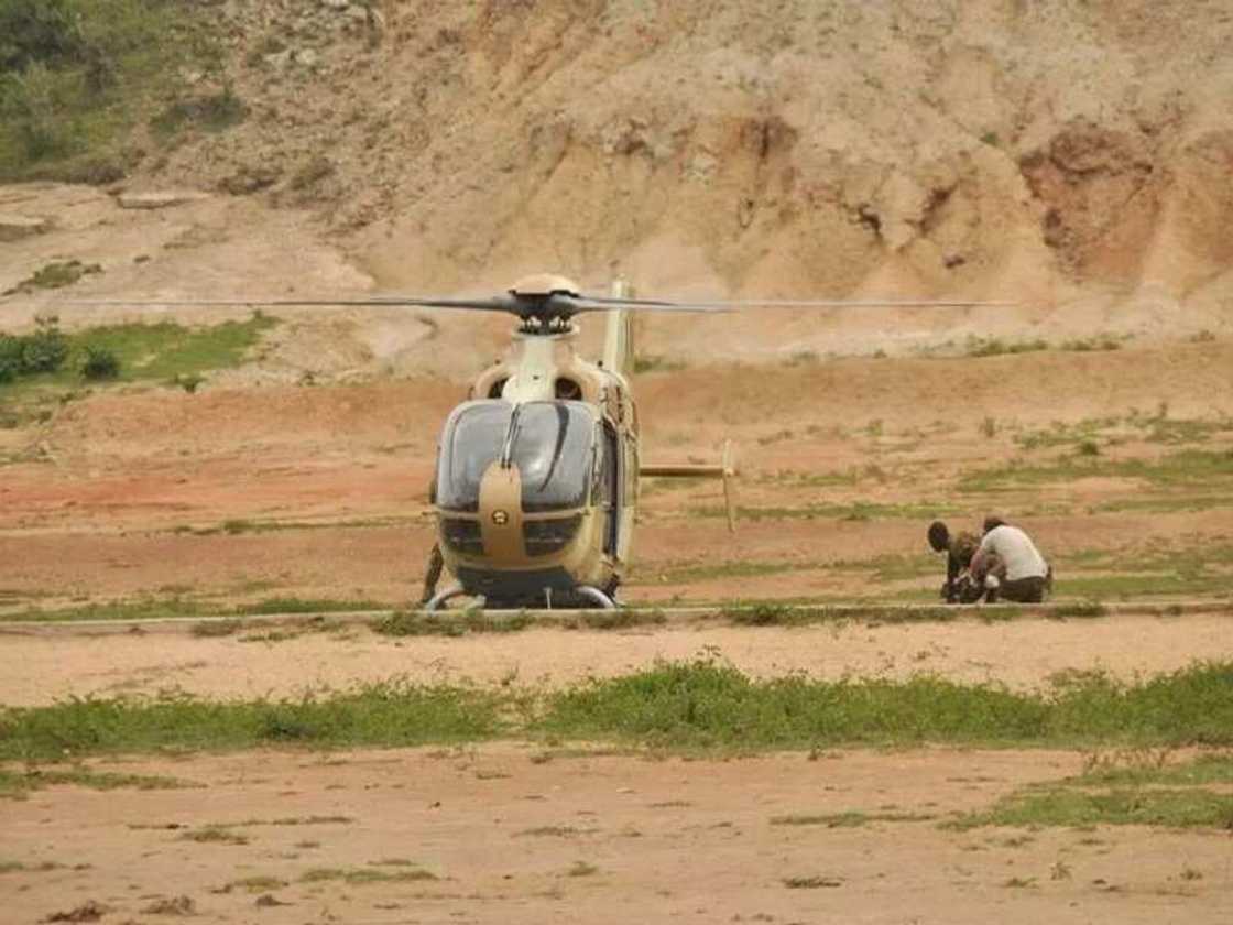 YANZU YANZU: Jirgin sojin saman Najeriya ya fadi a ciki ruwa