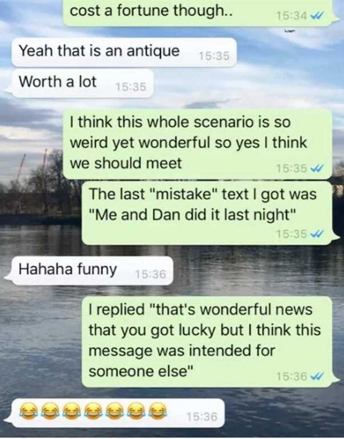 Couple who met after mistaken WhatsApp message end up getting married