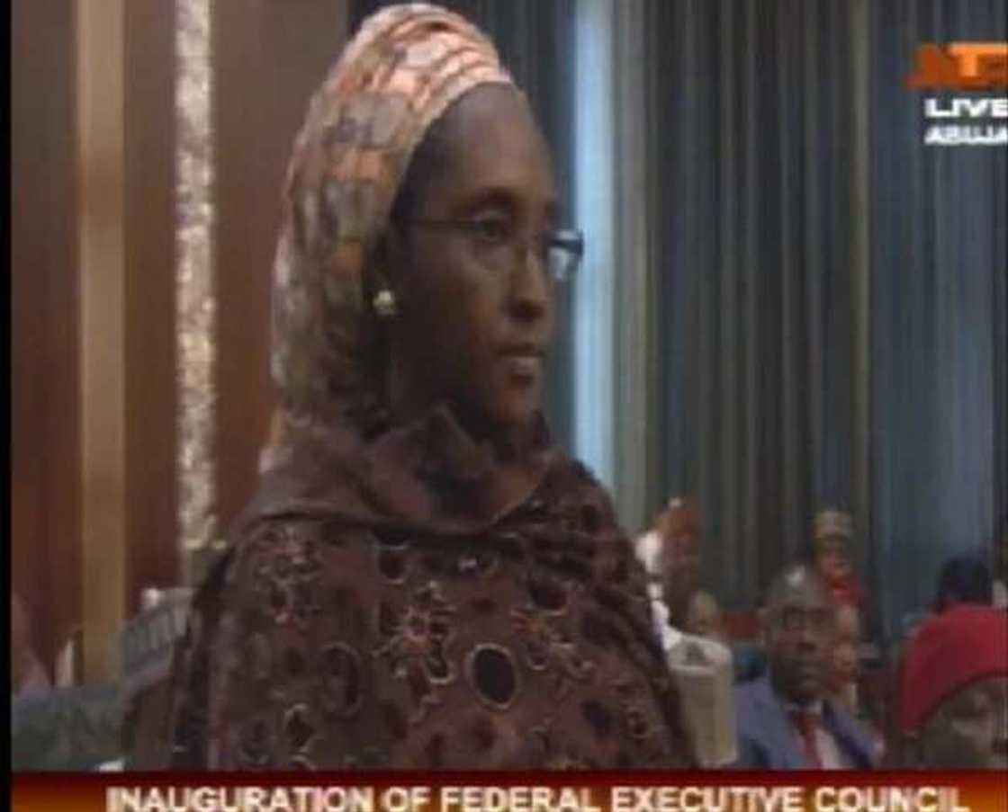 Six Female Ministers Join Buhari's Cabinet Six Female Ministers Join Buhari's Cabinet