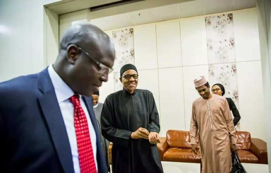 Buhari’s Son Appears In Public For The First Time Buhari’s Son Appears In Public For The First Time