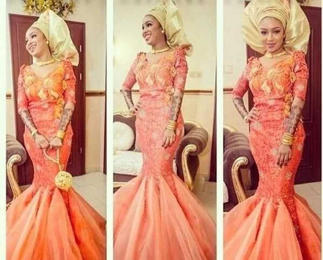 Female Hausa mermaid dress