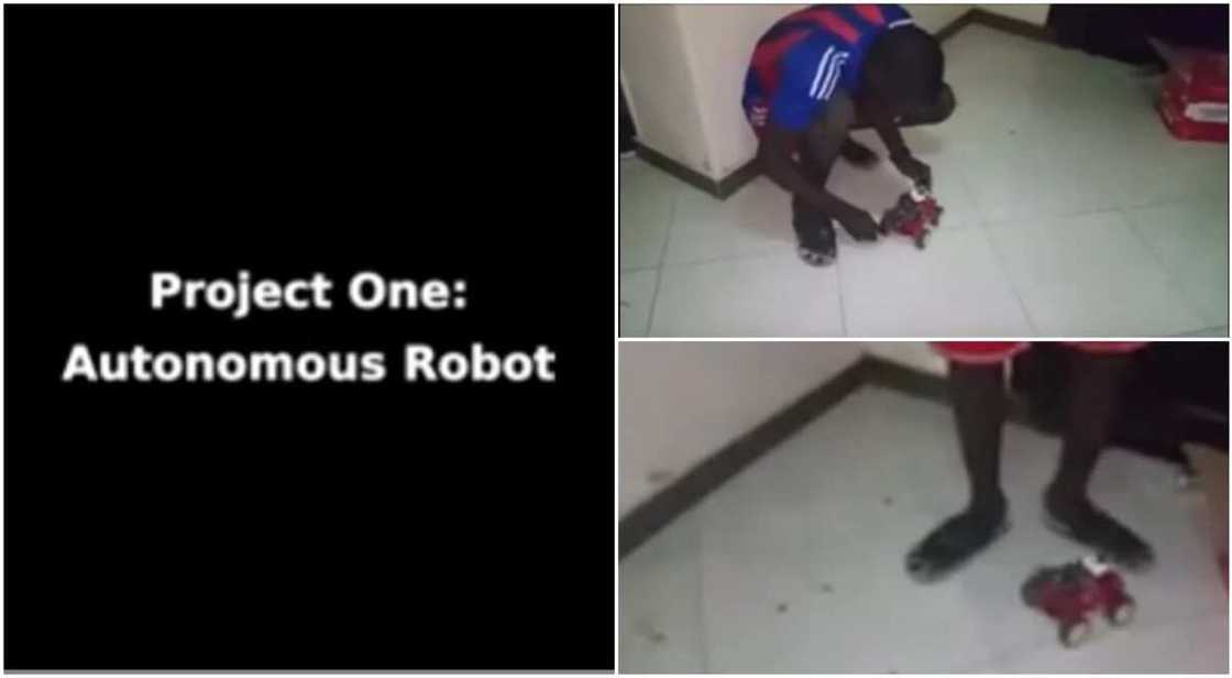 UNIMAID student makes autonomous robot