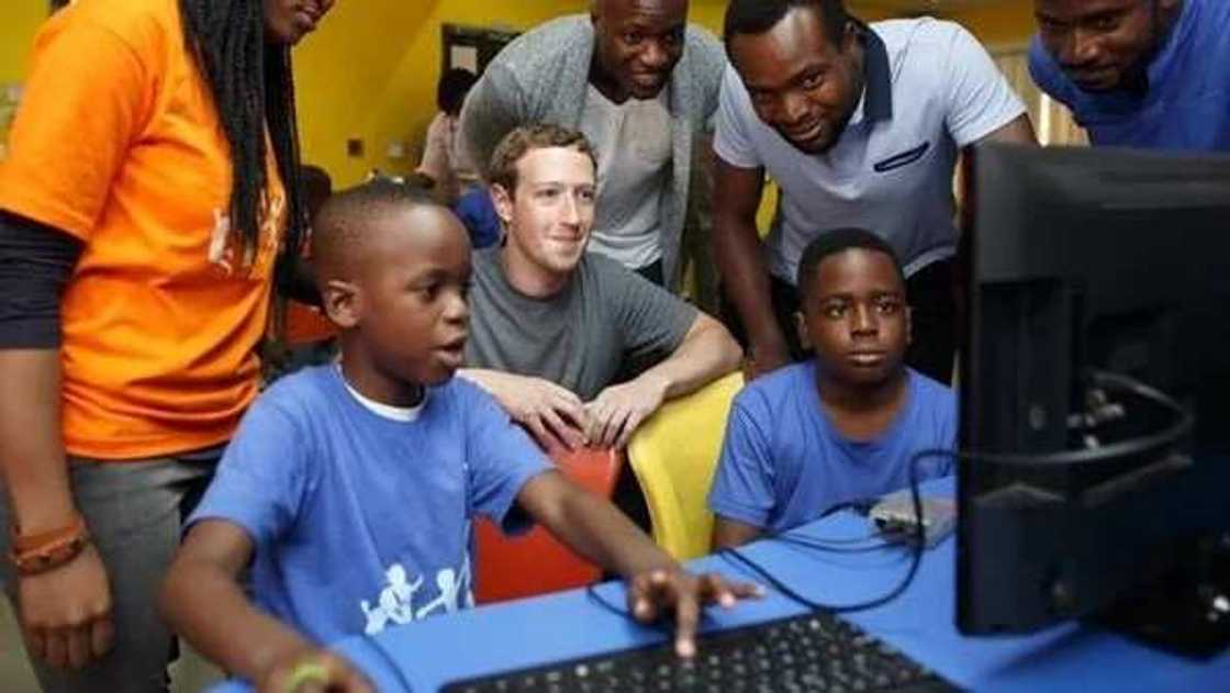 Mark Zuckerberg in Nigeria