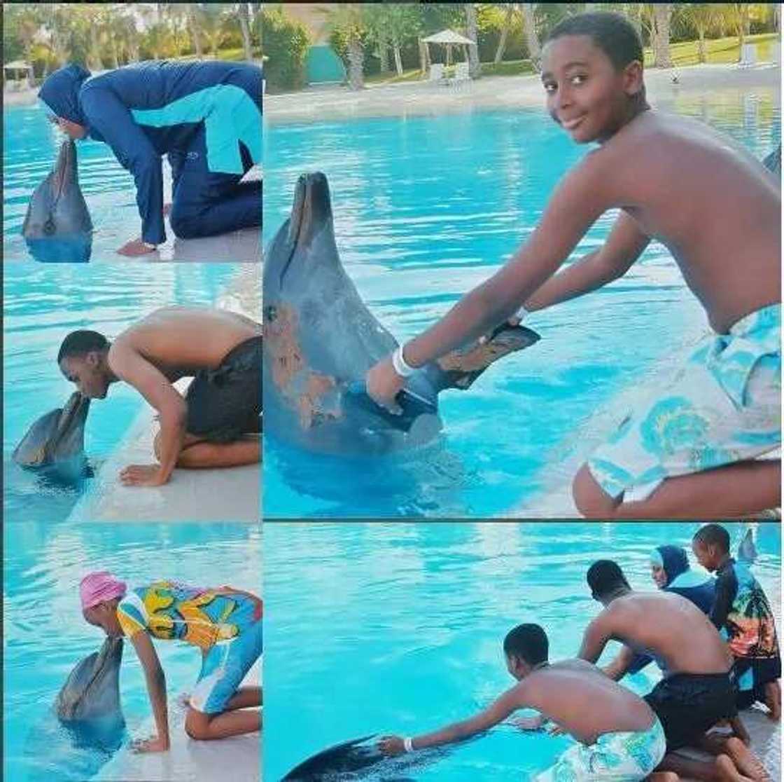 Sani Abacha's grandchildren enjoy summer in Dubai (photos) Sani Abacha's grandchildren enjoy summer in Dubai (photos)