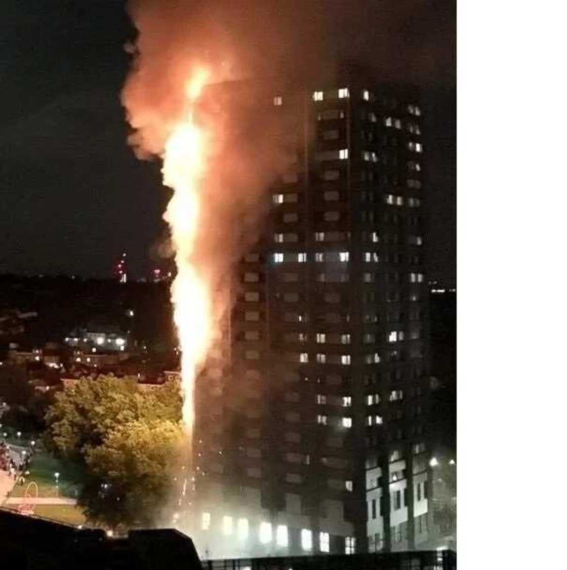 How Nigerian man Oluwaseun Talabi miraculously escapes death in a burning skyscraper (photos) How Nigerian man Oluwaseun Talabi miraculously escapes death in a burning skyscraper (photos)