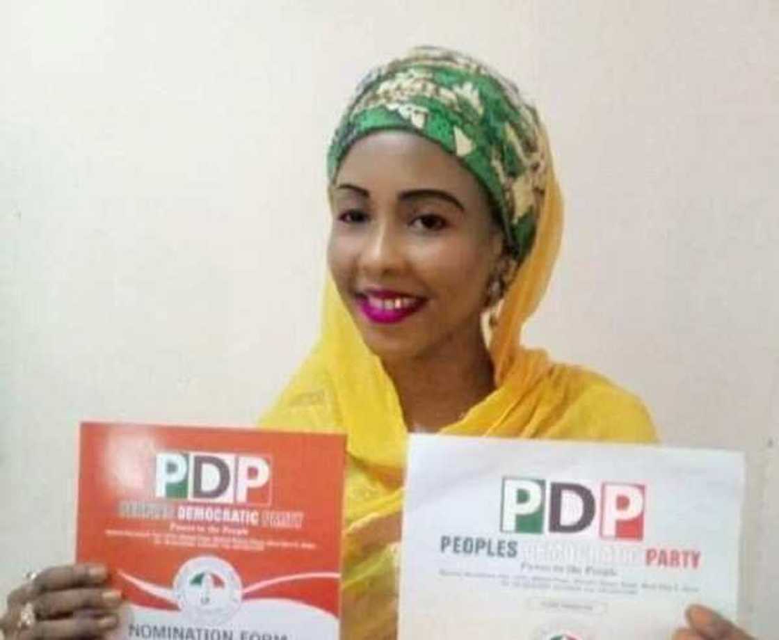 An hana ni takara a PDP saboda na ki yarda ayi amfani da ni - 'Yar takarar majalisa a Arewa An hana ni takara a PDP saboda na ki yarda ayi amfani da ni - 'Yar takarar majalisa a Arewa