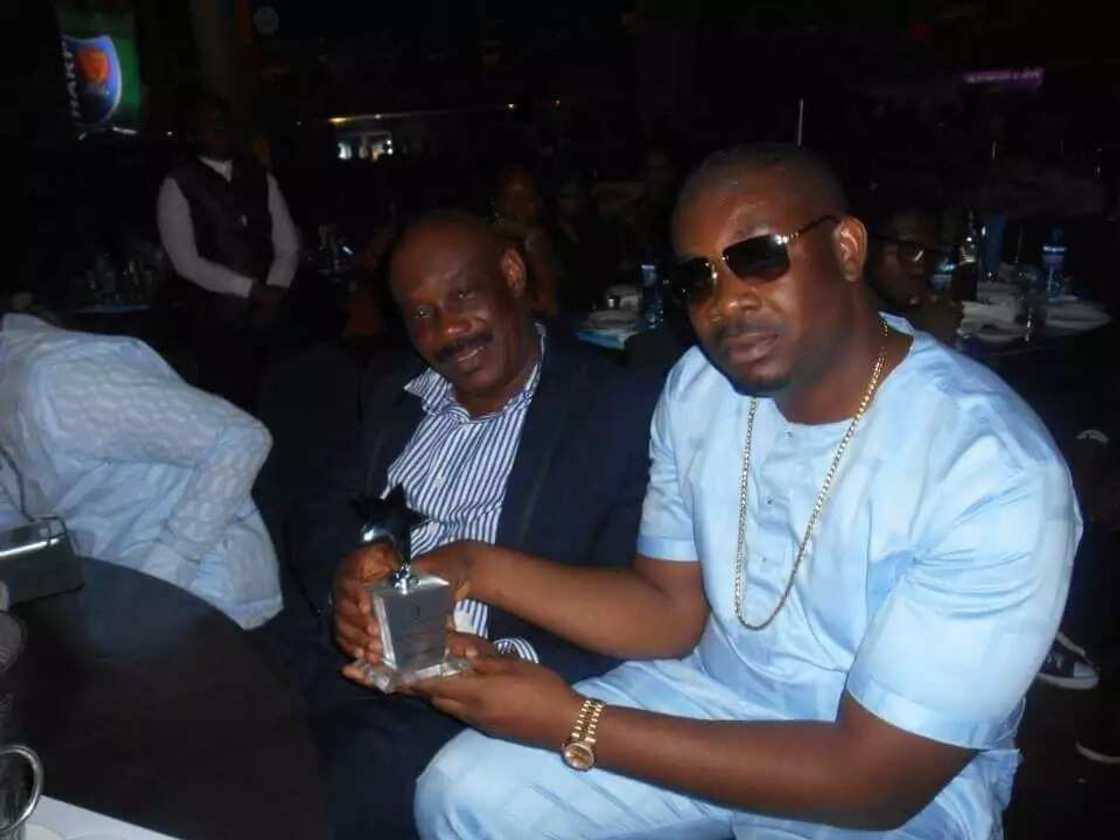 Collins Enebeli and Don Jazzy