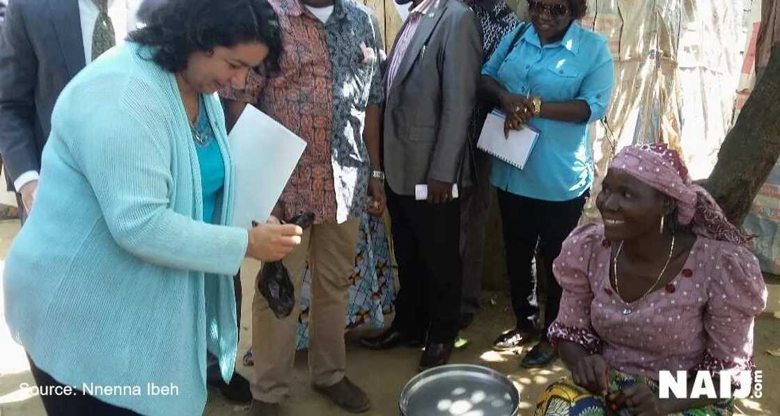 Boko Haram Escapee Fries "Akara" To Survive Boko Haram Escapee Fries "Akara" To Survive