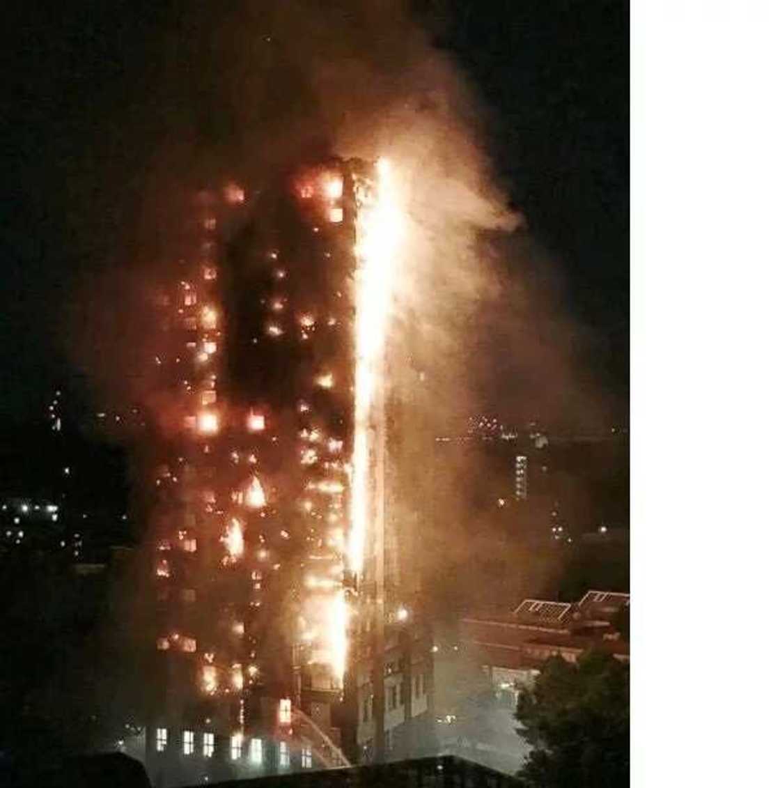 How Nigerian man Oluwaseun Talabi miraculously escapes death in a burning skyscraper (photos) How Nigerian man Oluwaseun Talabi miraculously escapes death in a burning skyscraper (photos)