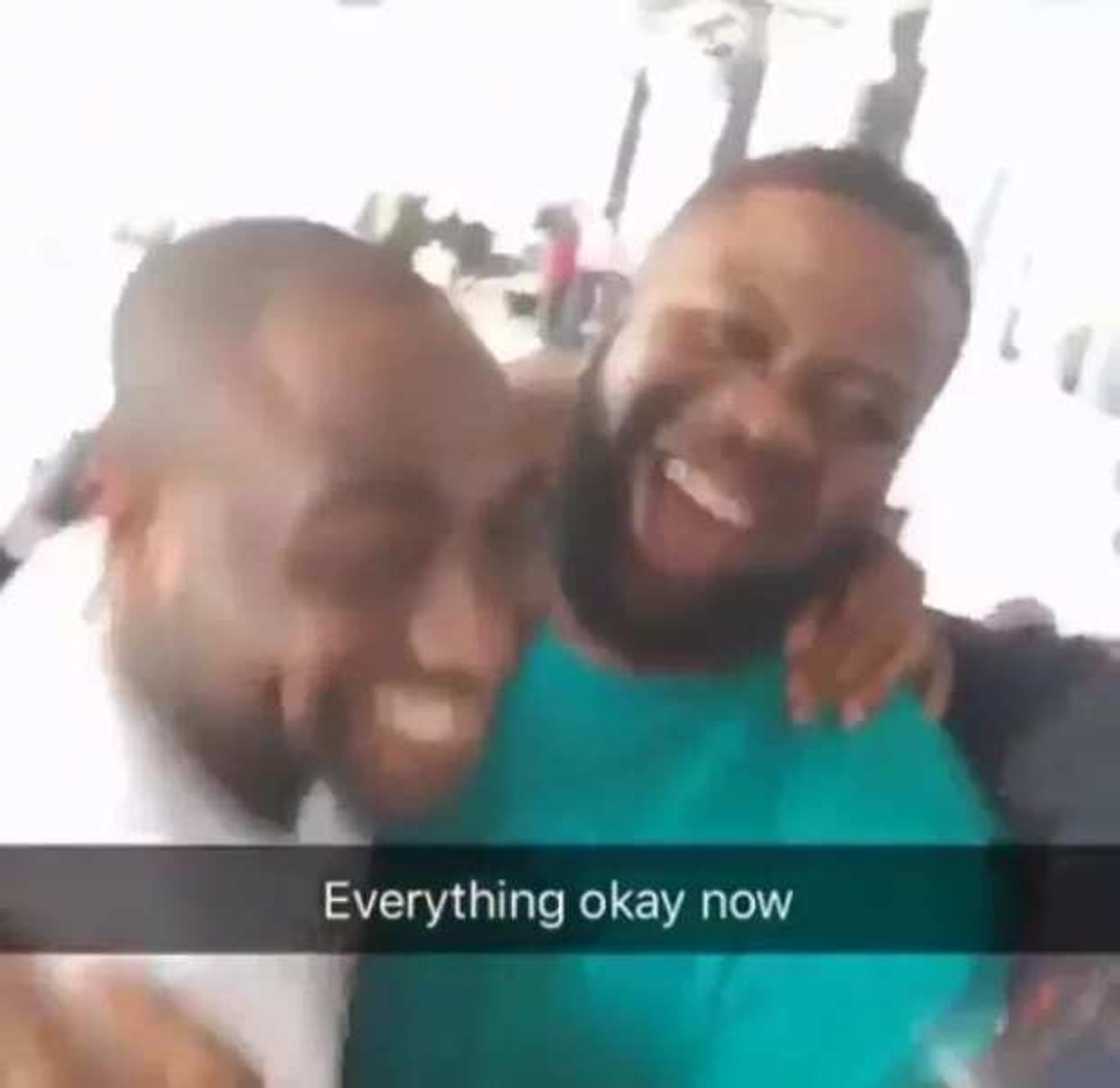Davido reconciles with HushPuppi Davido reconciles with HushPuppi