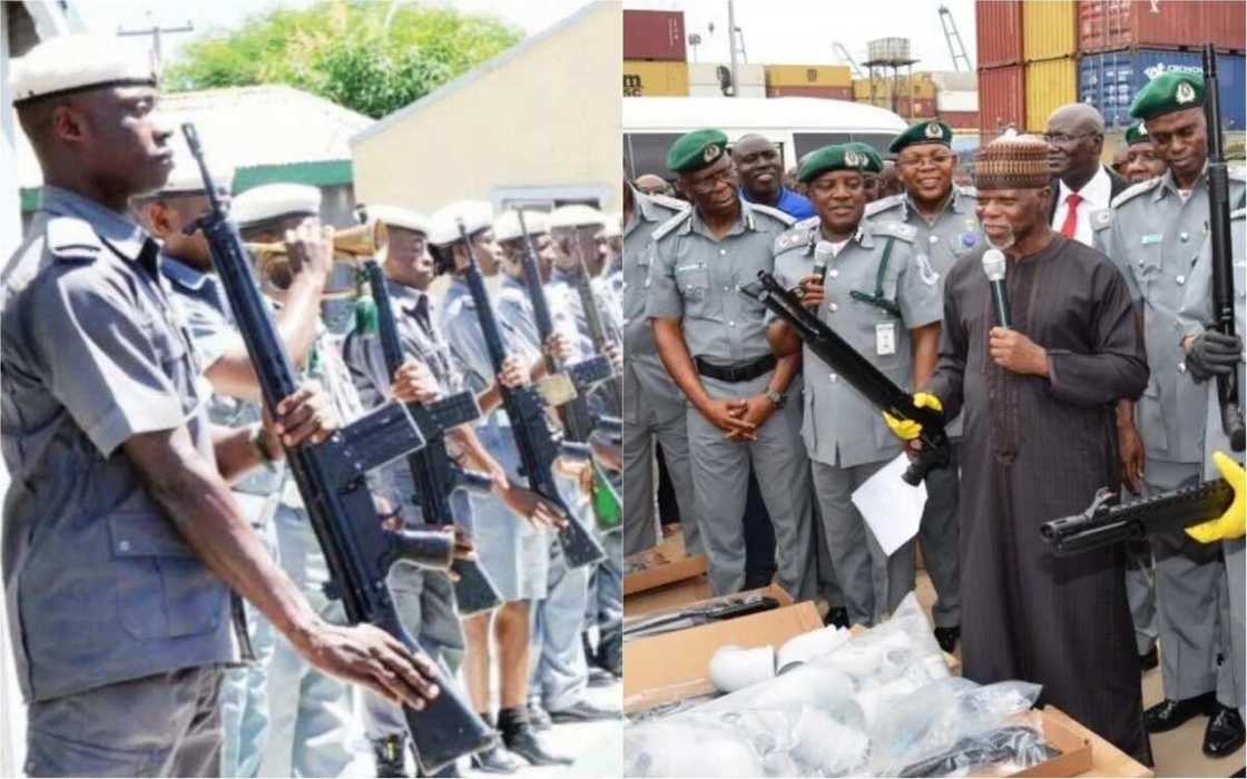 Dubi kayan abinci da kwastam ta kama a iyakokin Najeriya ana fasa-kwabrinsu Dubi kayan abinci da kwastam ta kama a iyakokin Najeriya ana fasa-kwabrinsu