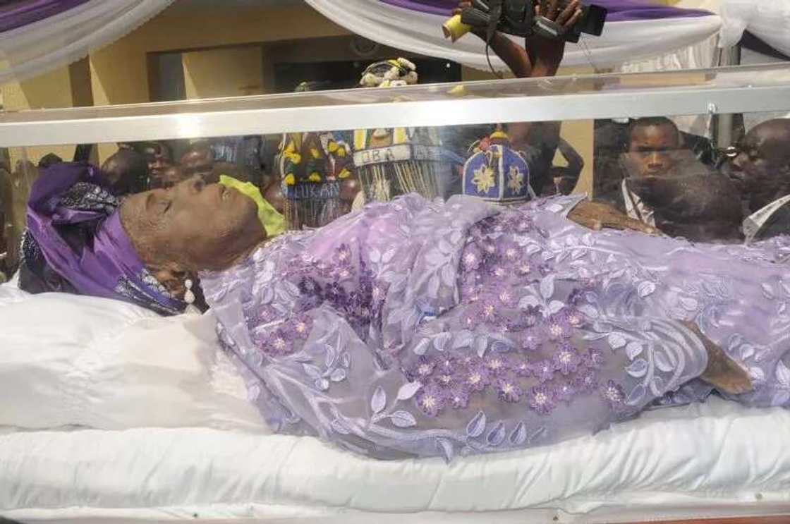 H.I.D Awolowo Lying-In-State In Ibadan