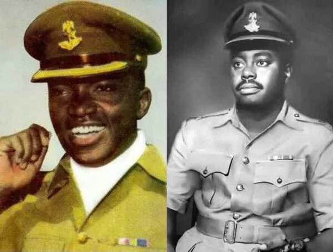 Major Kaduna Nzeogwu and Lt. Col James Pam Major Kaduna Nzeogwu and Lt. Col James Pam