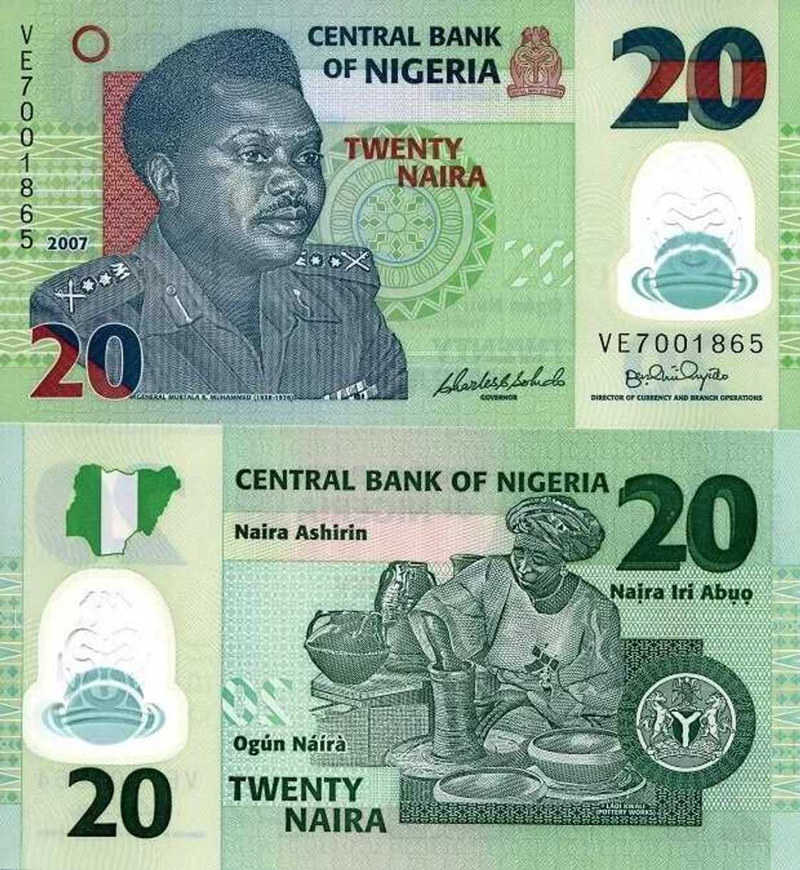 Checkout Nigerian currency from past to present