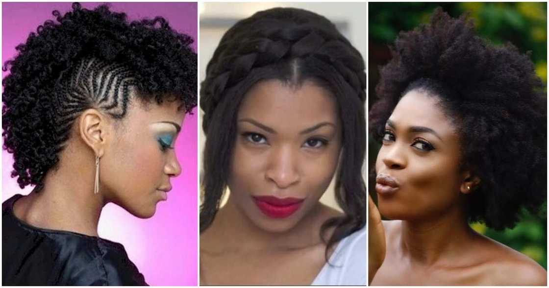 Natural hairstyles in Nigeria for every day and solemn events