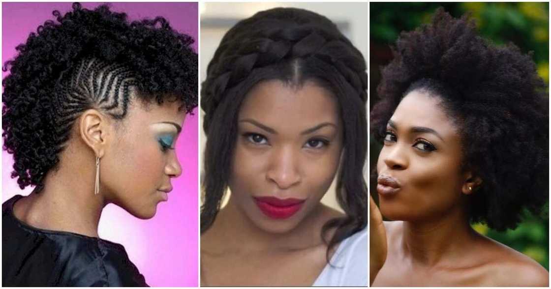 Natural hairstyles in Nigeria for every day and solemn events Natural hairstyles in Nigeria for every day and solemn events