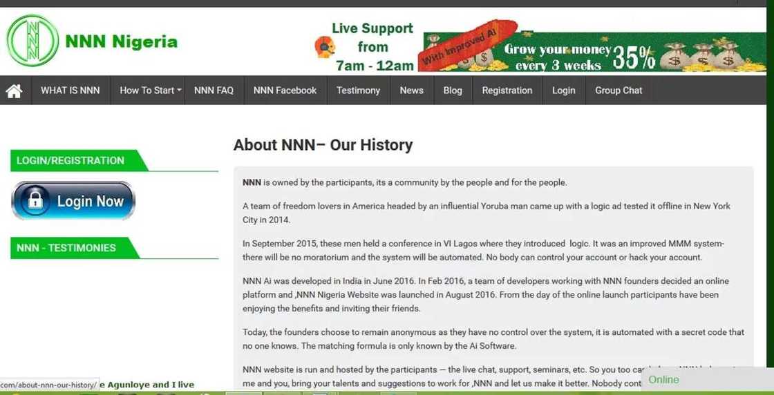 BREAKING: After MMM, NNN Nigeria debuts BREAKING: After MMM, NNN Nigeria debuts