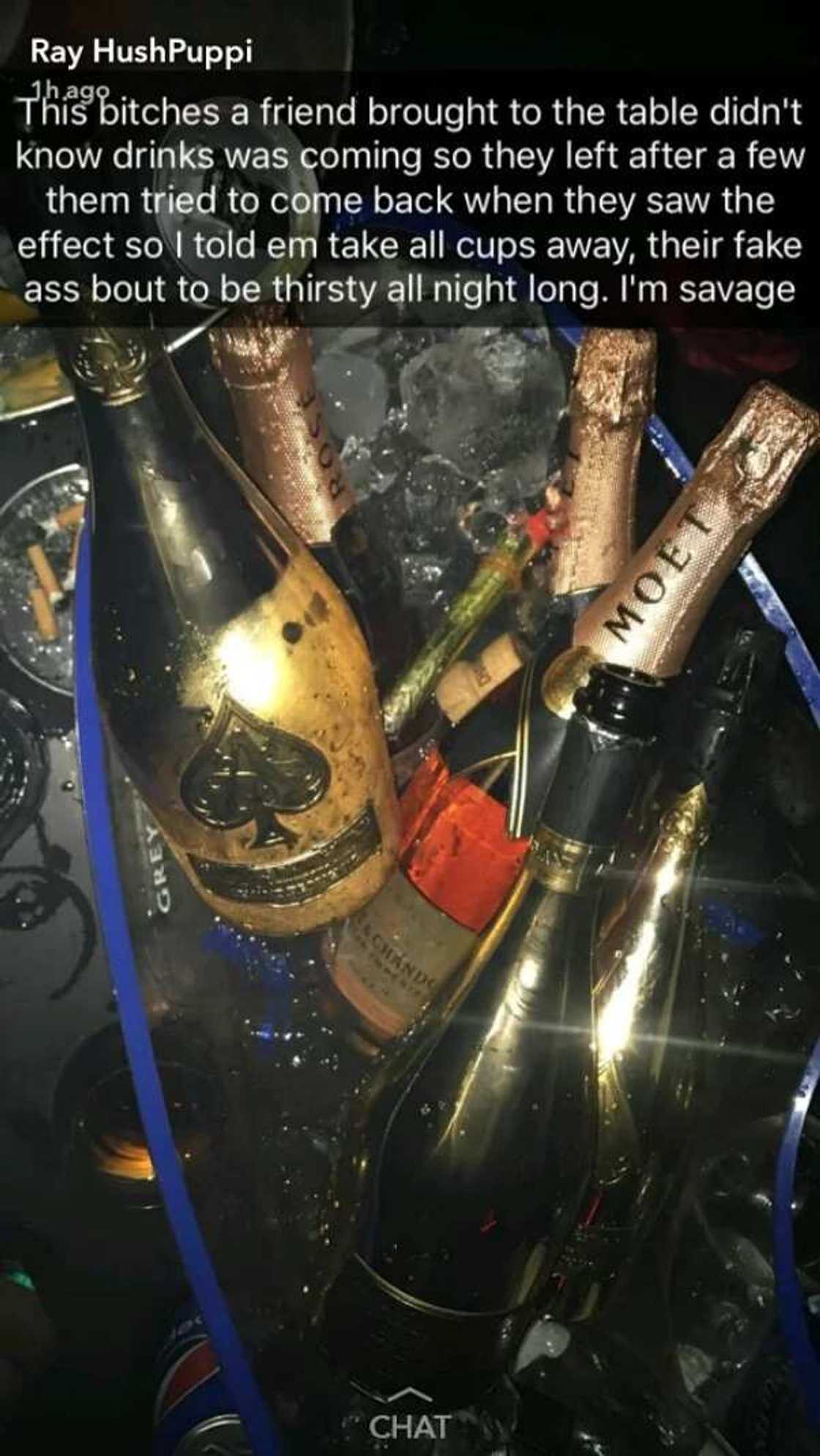 Millionaire Hushpuppi spends over N2.3 million at a club in Lagos (photos) Millionaire Hushpuppi spends over N2.3 million at a club in Lagos (photos)
