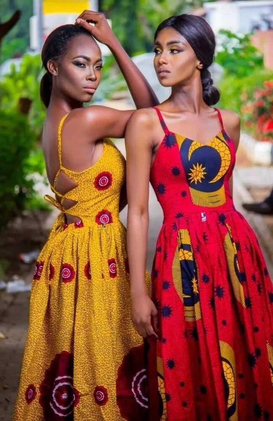 Ankara long sundresses