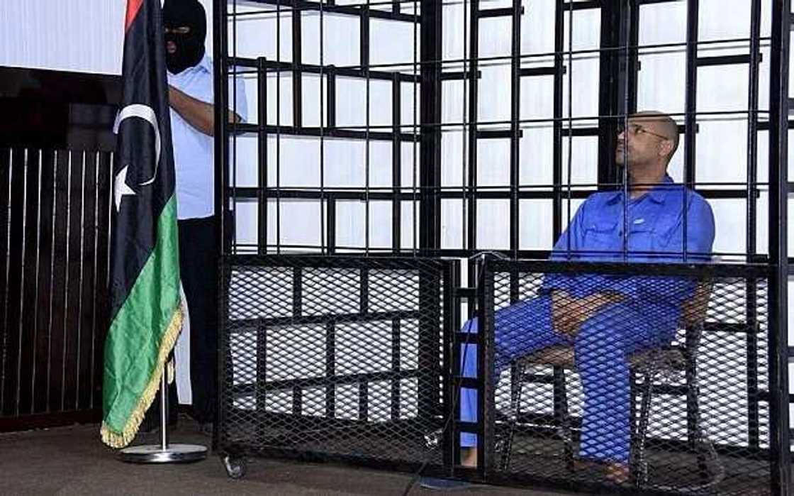 Gaddafi's Son Sentenced To Death Over 2011 Events Gaddafi's Son Sentenced To Death Over 2011 Events