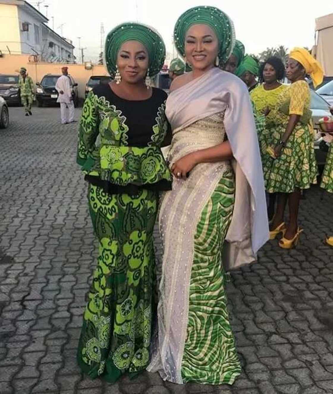 Mercy Aigbe ankara dress Mercy Aigbe ankara dress