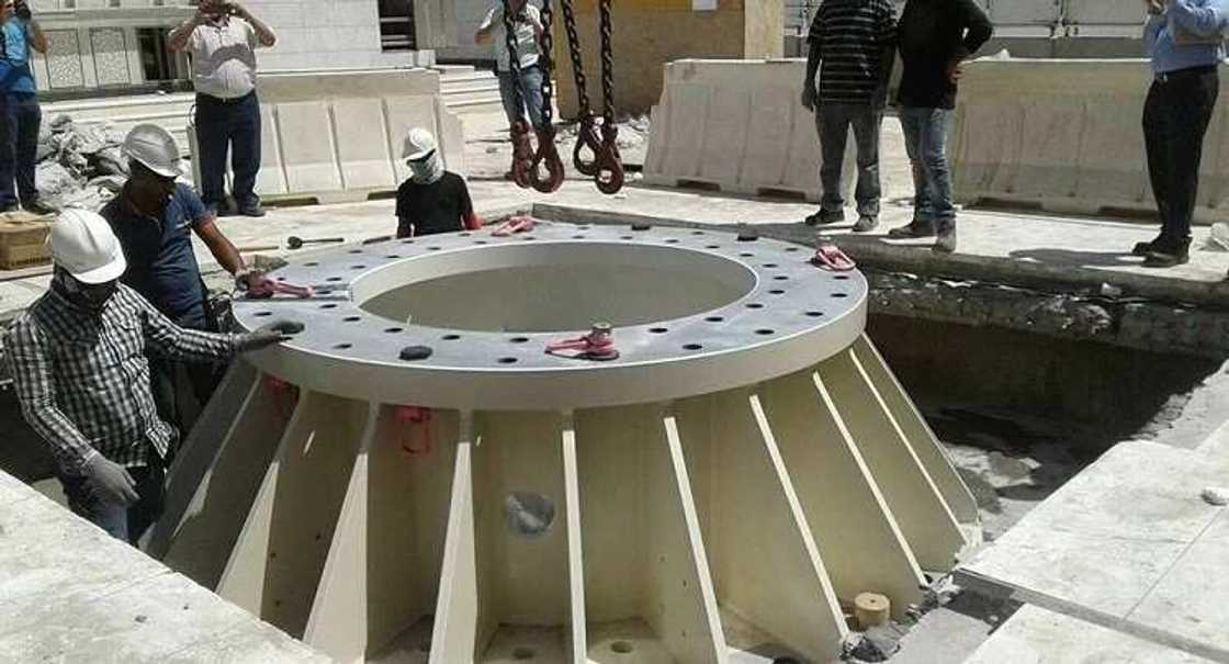 Ababe 8 da kwaskwarimar Masallacin Harami na Makkah ta kunsa Ababe 8 da kwaskwarimar Masallacin Harami na Makkah ta kunsa