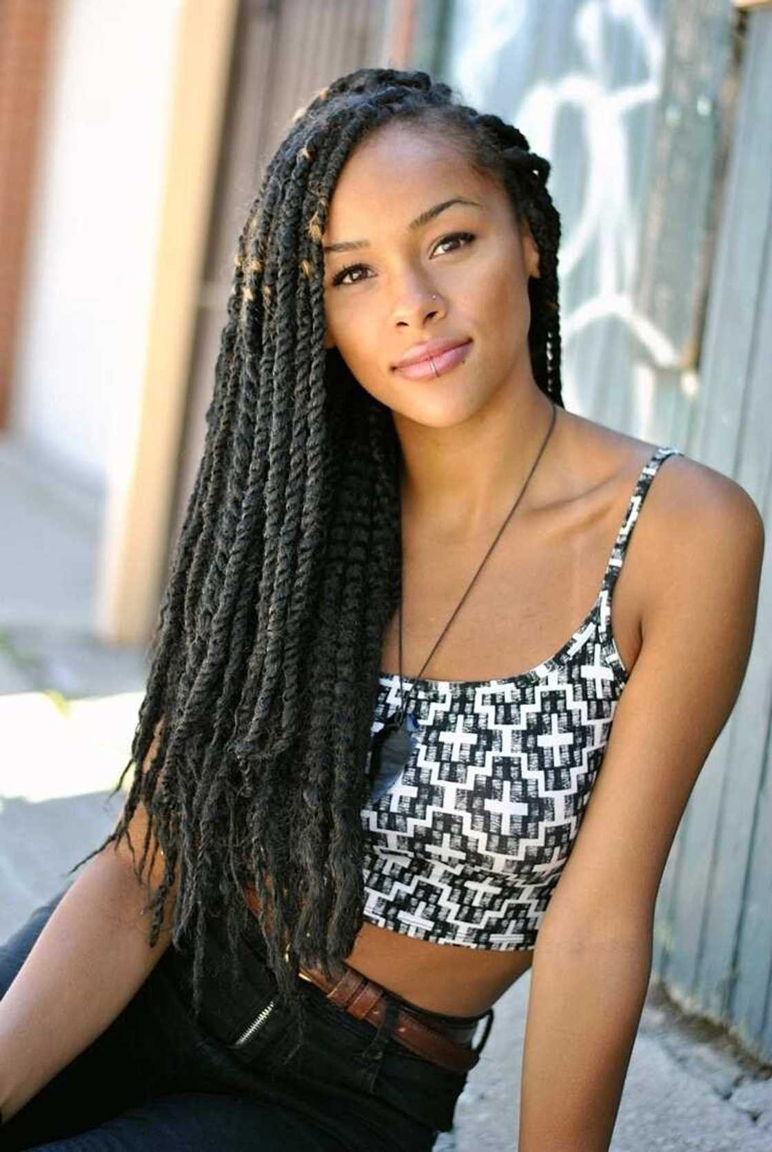 Crochet braids natural look