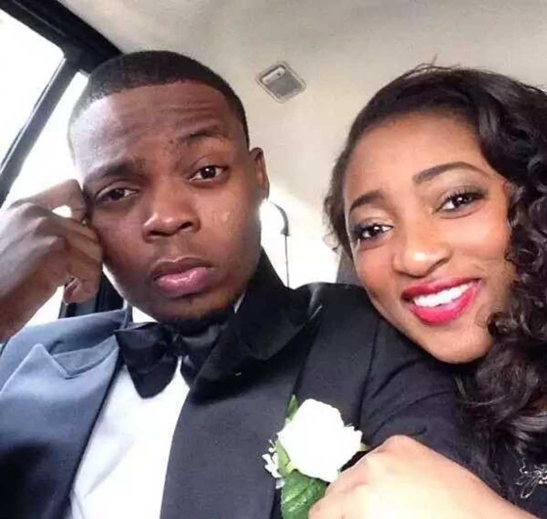 Olamide and girlfriend Olamide and girlfriend