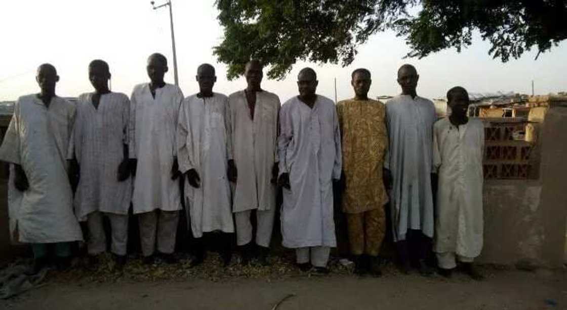 9 key Boko Haram members surrender to Nigerian Army 9 key Boko Haram members surrender to Nigerian Army