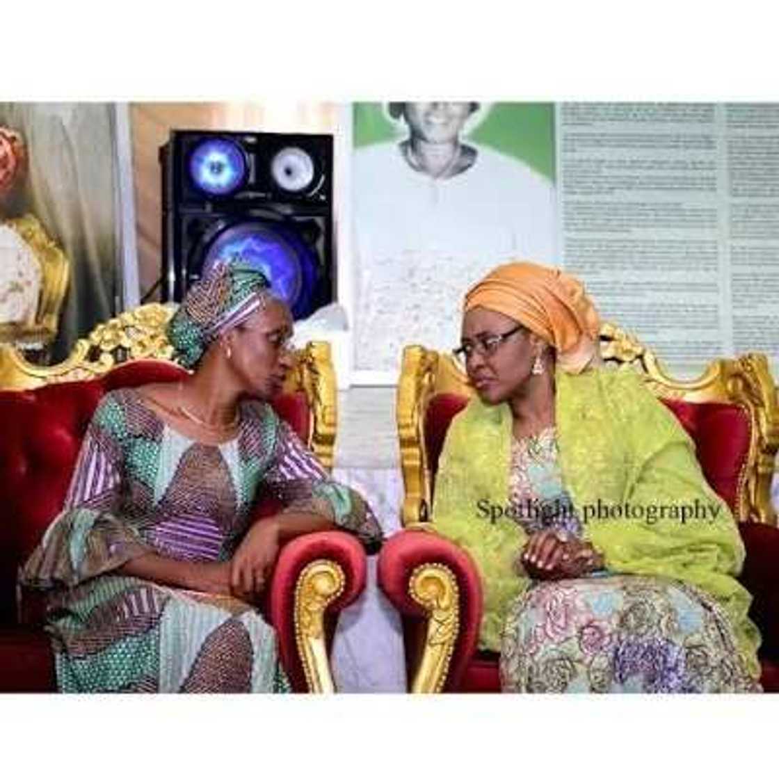 Photos: Aisha Buhari Tours Awolowo Residence