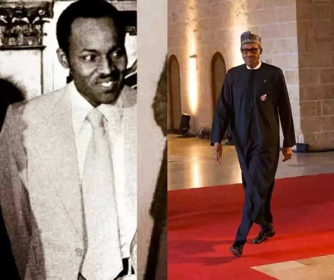 Jiya ba Yau ba: Hotuna 6 na shugaba Buhari Jiya ba Yau ba: Hotuna 6 na shugaba Buhari