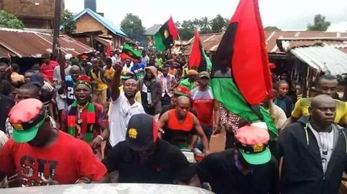 Amurka ba ta yarda da cewa IPOB 'yan ta'dda bane — Lai Mohammed Amurka ba ta yarda da cewa IPOB 'yan ta'dda bane — Lai Mohammed
