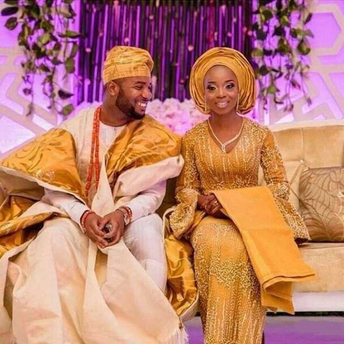Yoruba couple gold Yoruba couple gold