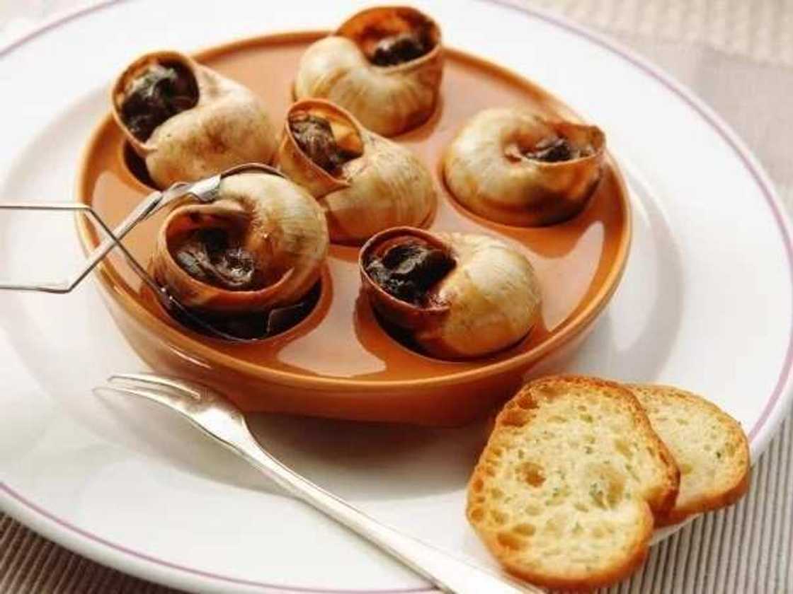 Snail meat Snail meat