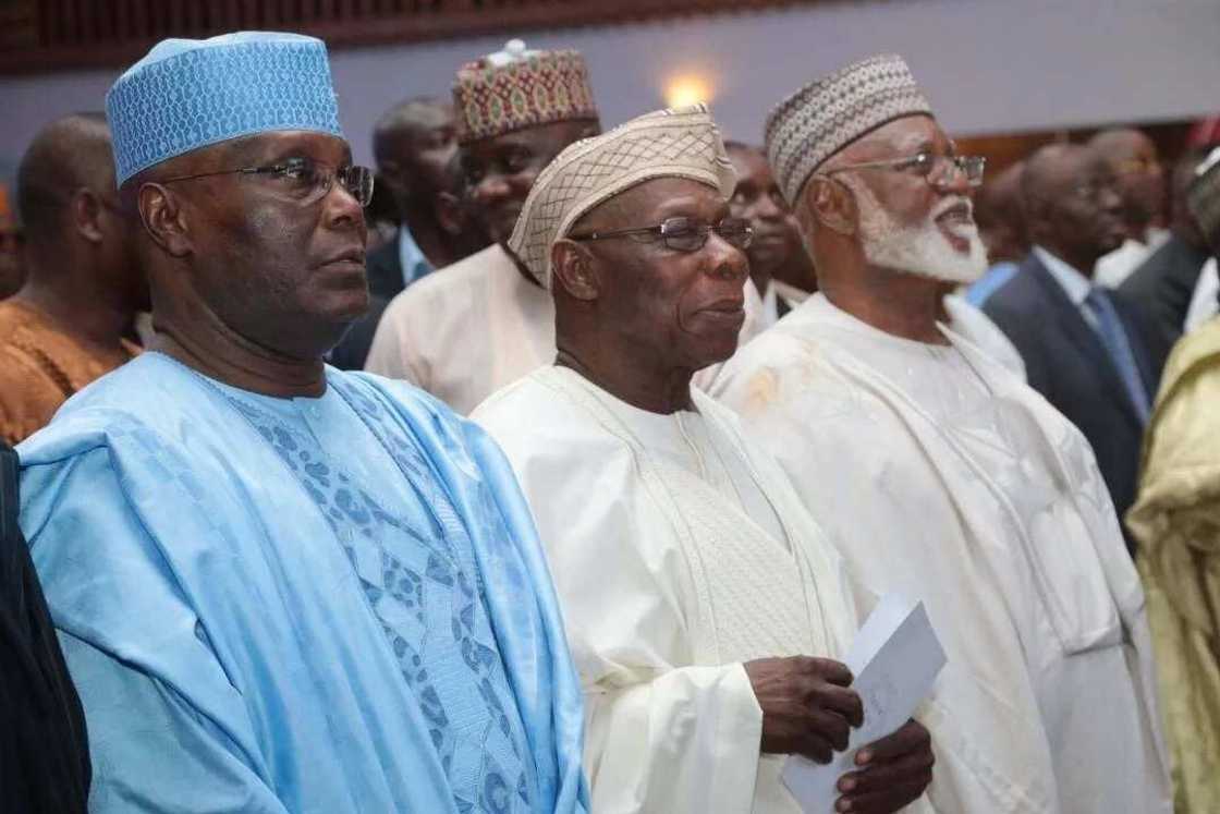 Asin da Asin: Atiku Abubakar da Olusegun Obasanjo sun dunkule a jihar Legas Asin da Asin: Atiku Abubakar da Olusegun Obasanjo sun dunkule a jihar Legas